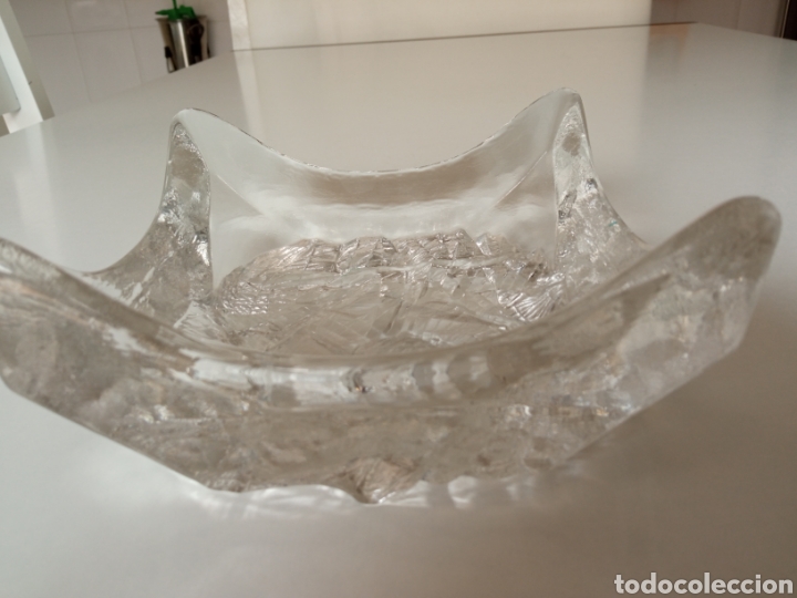 Antig&uuml;edades: Original cenicero en cristal macizo de Murano - Foto 6