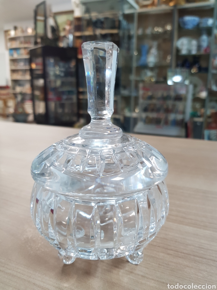 Antig&uuml;edades: PEQUE&Ntilde;A BOMBONERA CRISTAL - Foto 1
