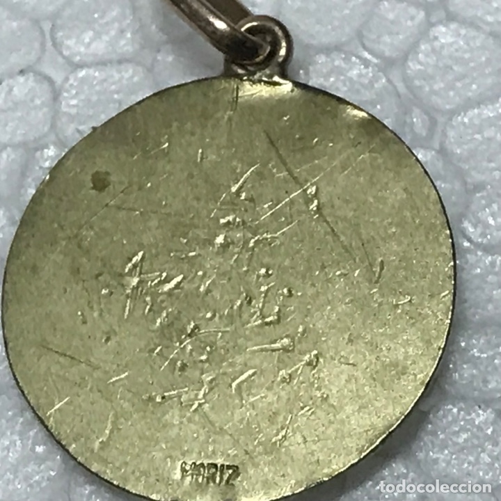 Antig&uuml;edades: Antigua medalla Virgen - Foto 4