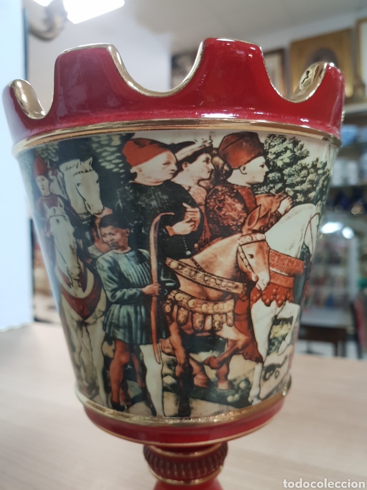 Antig&uuml;edades: COPA DE PORCELANA MADE ITALY. - Foto 3