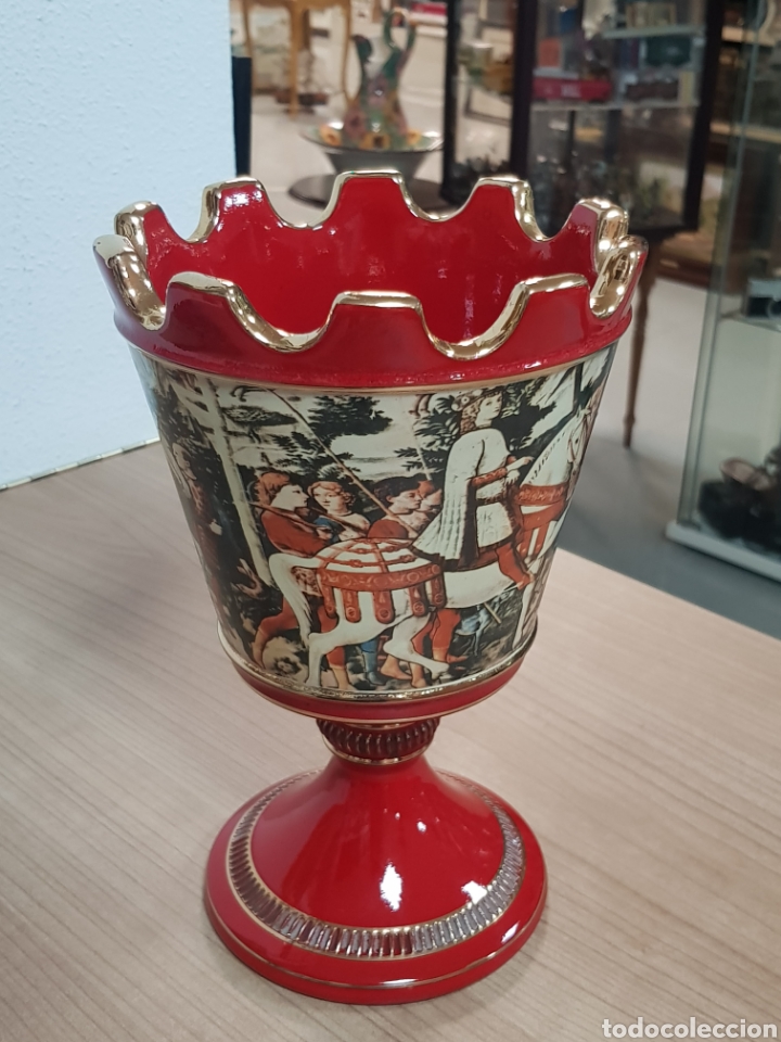 Antig&uuml;edades: COPA DE PORCELANA MADE ITALY. - Foto 1