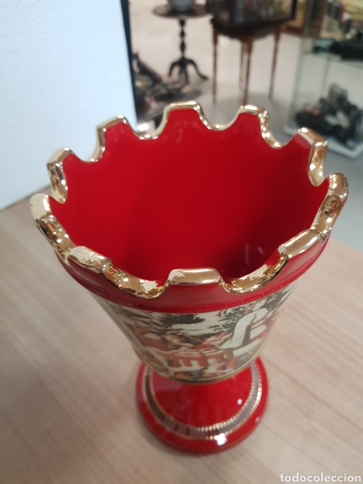 Antig&uuml;edades: COPA DE PORCELANA MADE ITALY. - Foto 4