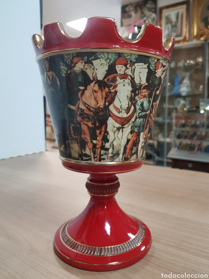 Antig&uuml;edades: COPA DE PORCELANA MADE ITALY. - Foto 2