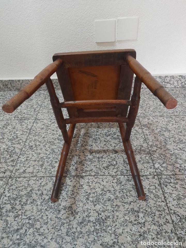 Antig&uuml;edades: Silla d&eacute;cada de los 60 imitando el bamb&uacute; - Foto 6