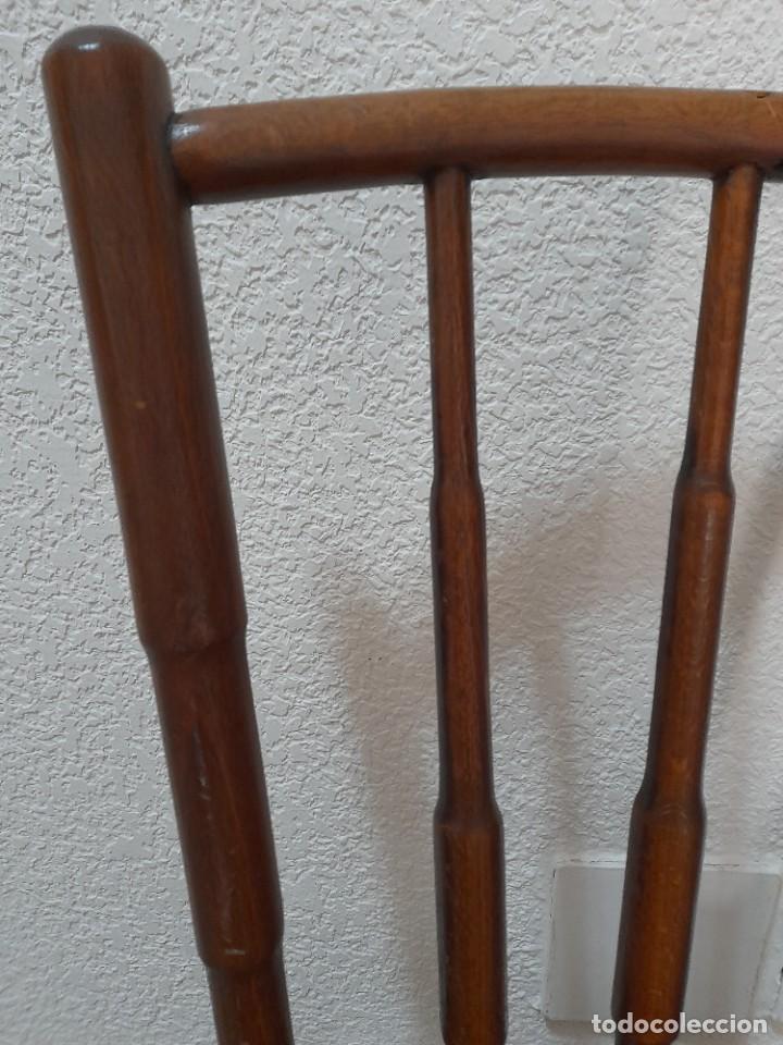 Antig&uuml;edades: Silla d&eacute;cada de los 60 imitando el bamb&uacute; - Foto 8