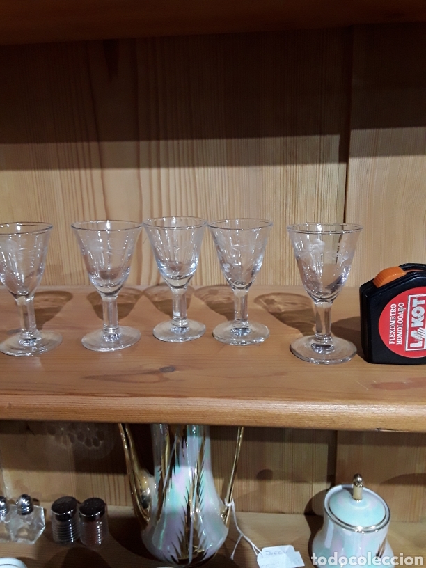 Antig&uuml;edades: Copas de licor ( 5 ) - Foto 7