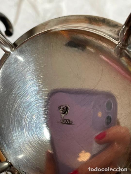 Antig&uuml;edades: CALENTADOR DE COPAS DE CO&Ntilde;AC EN PLATA - Foto 6