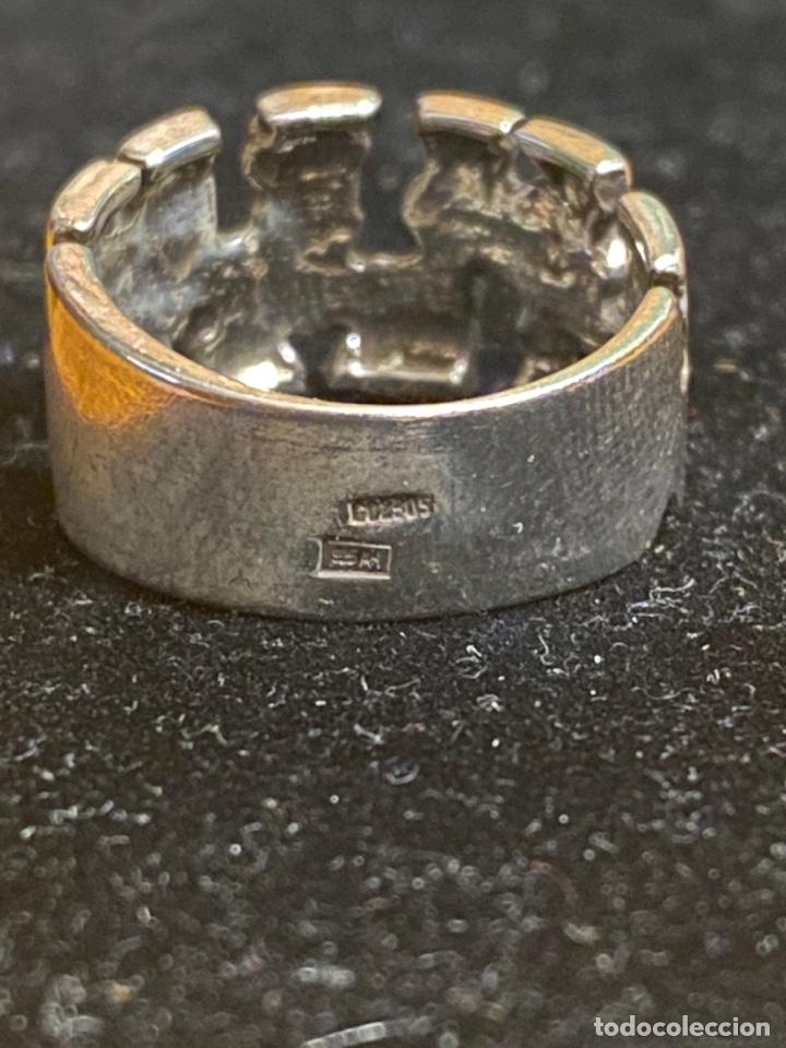 Antig&uuml;edades: ANILLO DE PLATA DE LEY - Foto 3