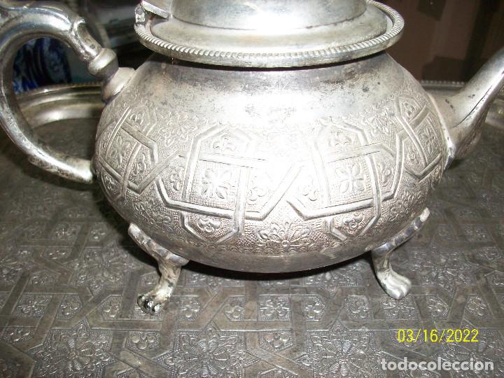 Antig&uuml;edades: BANDEJA Y TETERA ARABE - Foto 6