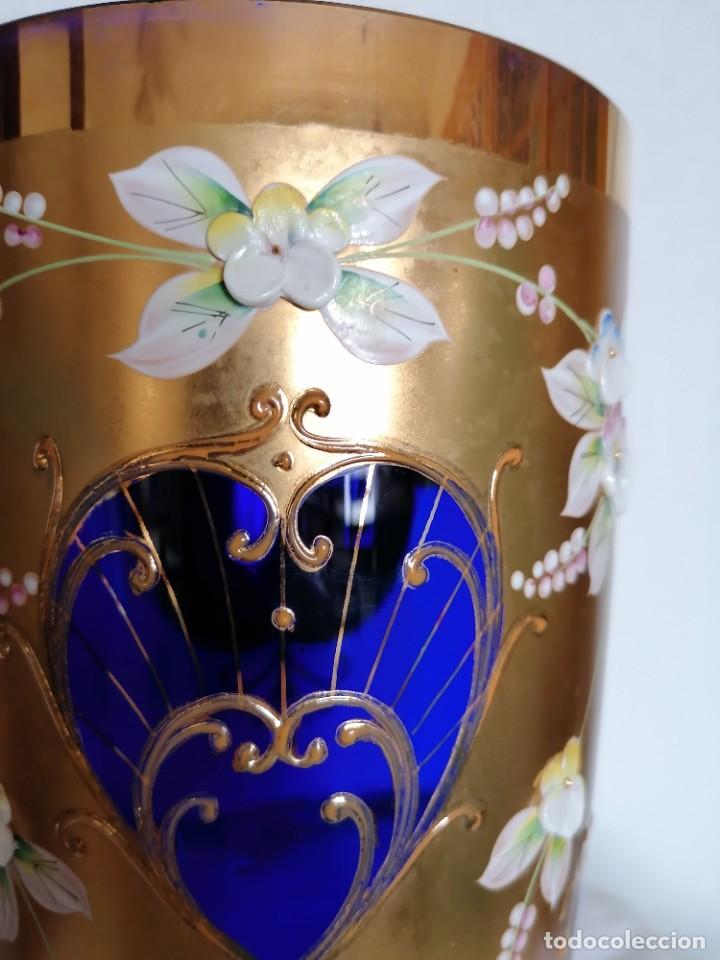 Antig&uuml;edades: Florero de cristal de Murano - Foto 4