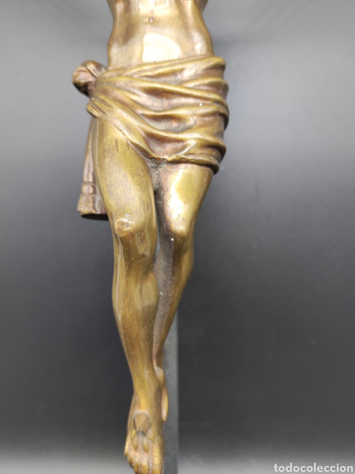 Antig&uuml;edades: Cristo de bronce - Foto 3