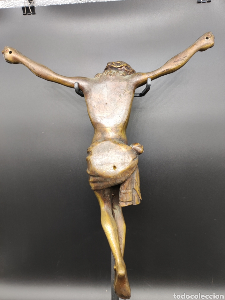 Antig&uuml;edades: Cristo de bronce - Foto 5