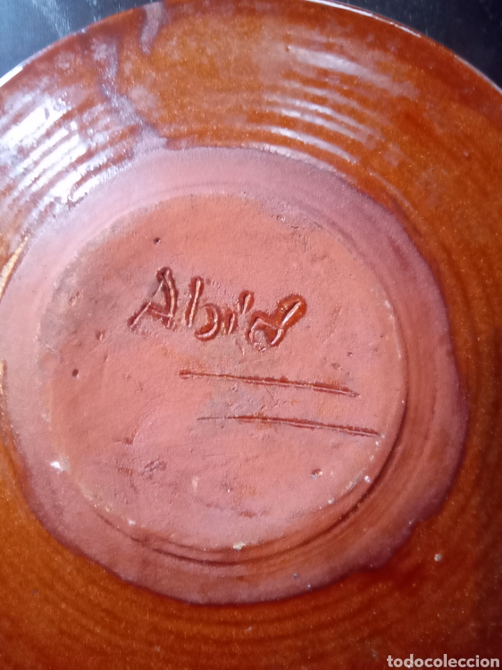 Antig&uuml;edades: Plato cer&aacute;mica Abio - Foto 2