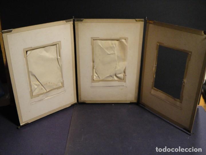Antig&uuml;edades: portafotos triptico , - Foto 1
