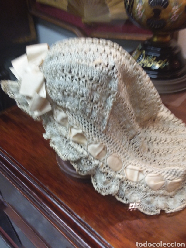 Antig&uuml;edades: Gorro de se&ntilde;ora para dormir. SXIX - Foto 1
