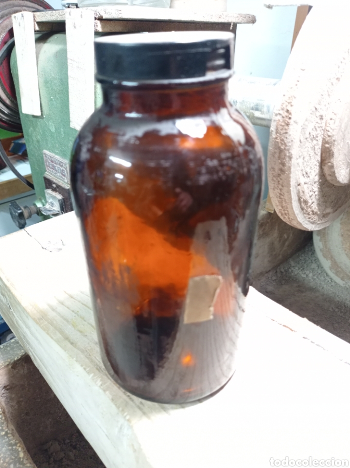 Antig&uuml;edades: Botella farmacia - Foto 3