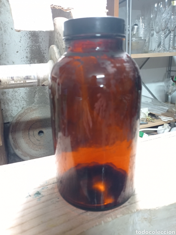 Antig&uuml;edades: Botella farmacia - Foto 1
