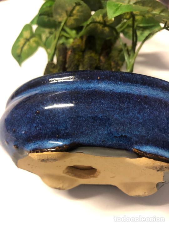 Antig&uuml;edades: MACETA CON PLANTA ARTIFICIAL, MIDE 20 CM DE ALTO - Foto 4