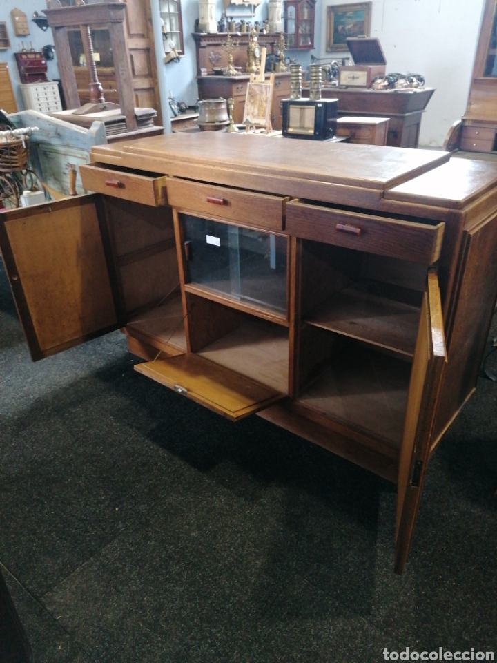 Antig&uuml;edades: Mueble aparador de roble - Foto 3