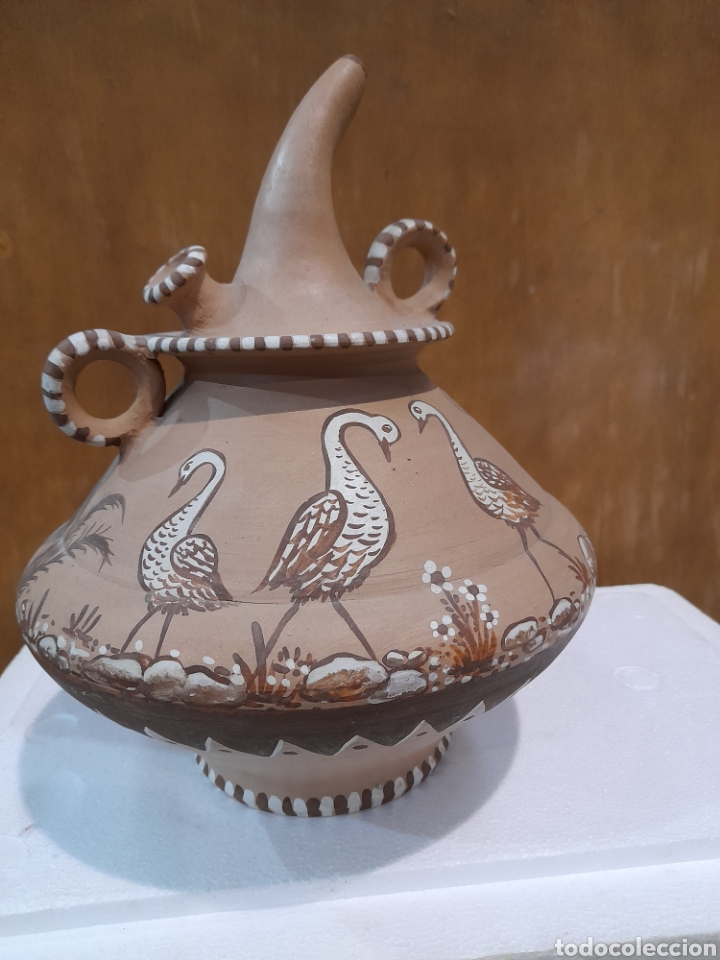 Antig&uuml;edades: Bonito botijo decorado - Foto 4