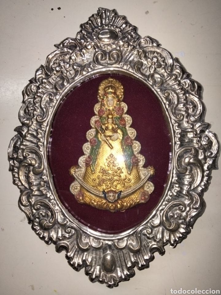 Antig&uuml;edades: RELICARIO ALPACA PLATEADA - Foto 1