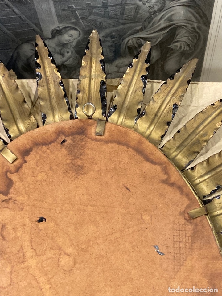 Antig&uuml;edades: Espejo tipo sol - Foto 7