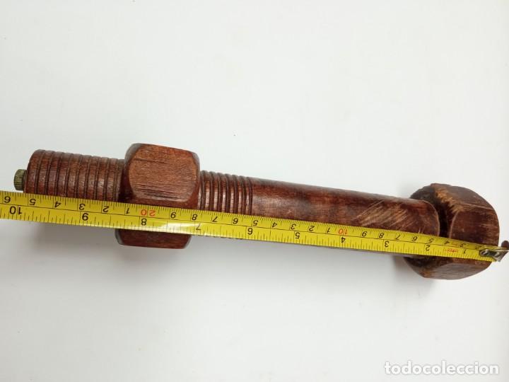 Antig&uuml;edades: MOLINILLO PIMIENTA MADERA TORNILLO - Foto 6