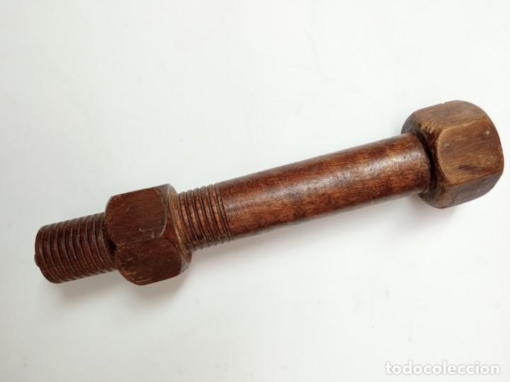 Antig&uuml;edades: MOLINILLO PIMIENTA MADERA TORNILLO - Foto 8