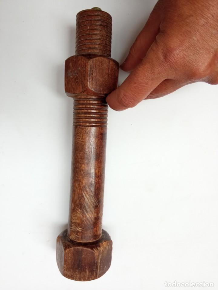Antig&uuml;edades: MOLINILLO PIMIENTA MADERA TORNILLO - Foto 9