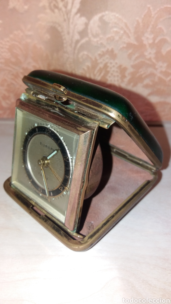 Antig&uuml;edades: Reloj de viaje EUROPA - Foto 2