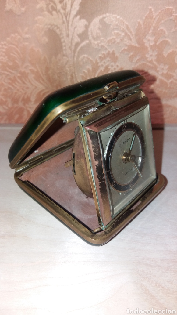 Antig&uuml;edades: Reloj de viaje EUROPA - Foto 5