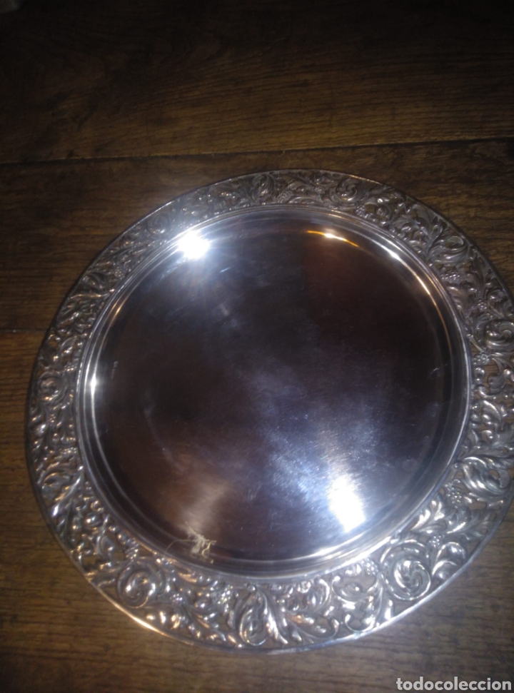 Antig&uuml;edades: Plato troquelado. Antiguo - Foto 3