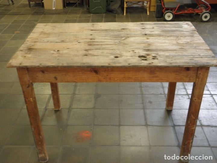 Antig&uuml;edades: MESA ALTA INDUSTRIAL - Foto 1