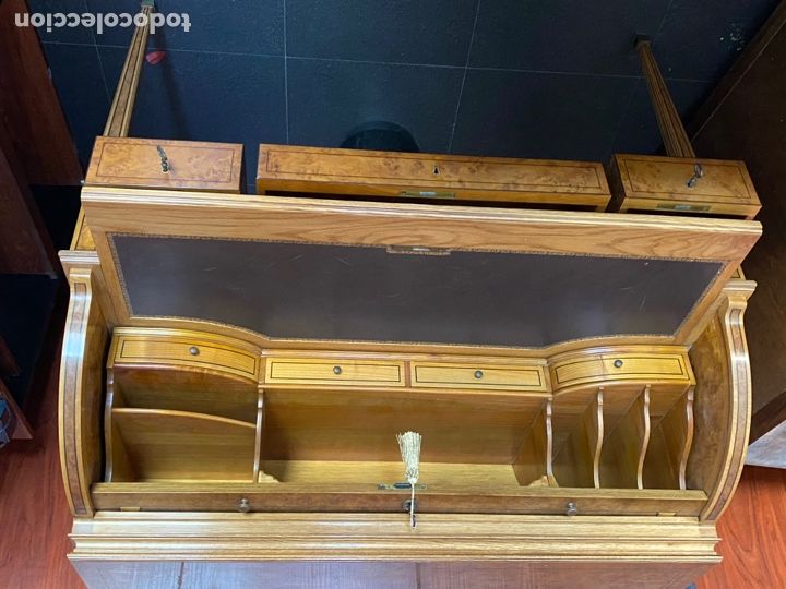 Antig&uuml;edades: Mueble escritorio ancho 108 cm - Foto 1