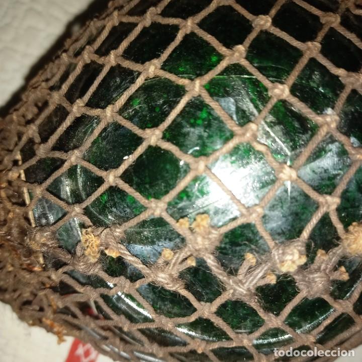 Antig&uuml;edades: L&aacute;mpara Marinera de boyas de cristal - Foto 3