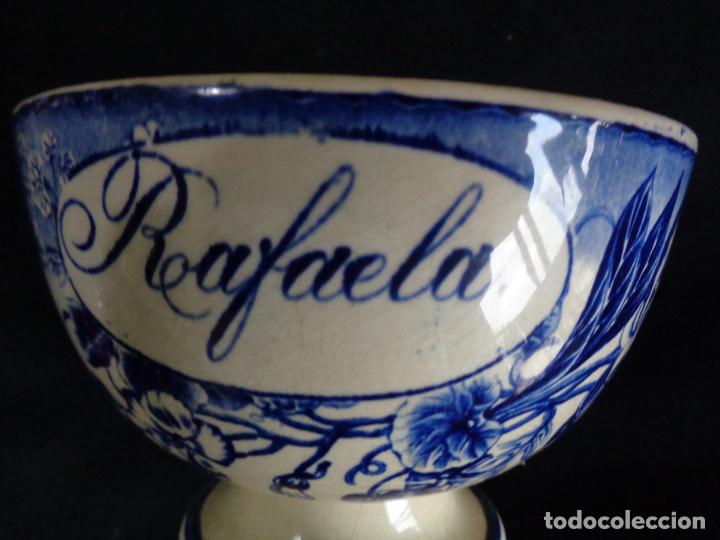 Antig&uuml;edades: ANTIGUO TAZ&Oacute;N PERSONALIZADO RAFAELA - Foto 6