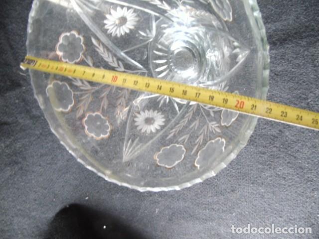 Antig&uuml;edades: CENTRO DE MESA DE CRISTAL TALLADO - Foto 15