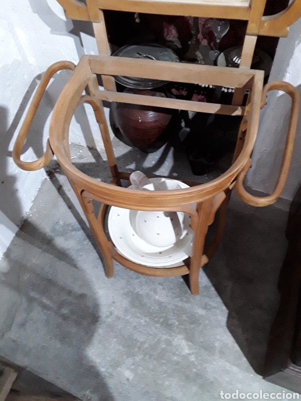 Antig&uuml;edades: Lavabo, palanganero - Foto 9