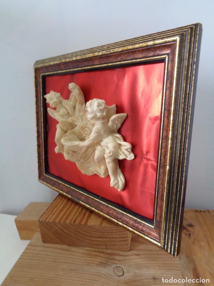 Antig&uuml;edades: &iexcl;&iexcl; PILA CELESTIAL. Con dos QUERUBINES. !! - Foto 3