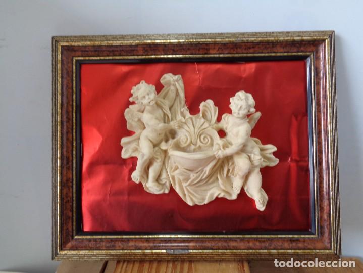 Antig&uuml;edades: &iexcl;&iexcl; PILA CELESTIAL. Con dos QUERUBINES. !! - Foto 4