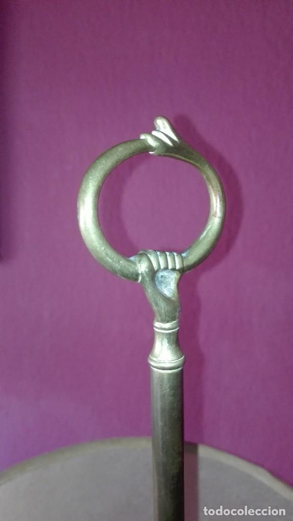 Antig&uuml;edades: ANTIGUA LAMPARA DE BRONCE - Foto 10