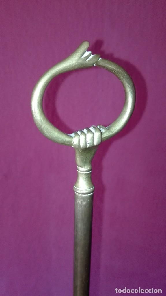 Antig&uuml;edades: ANTIGUA LAMPARA DE BRONCE - Foto 11