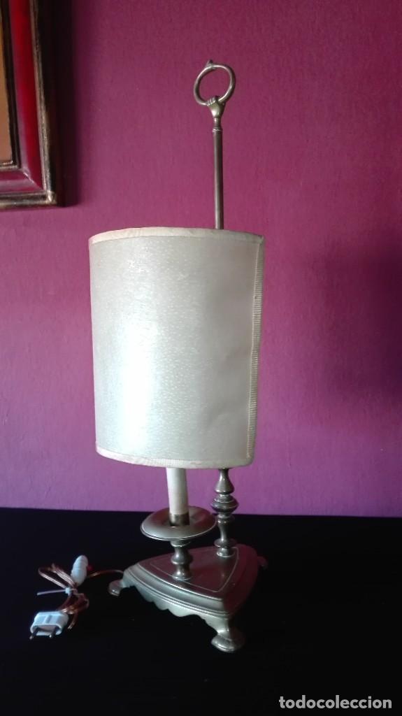 Antig&uuml;edades: ANTIGUA LAMPARA DE BRONCE - Foto 13