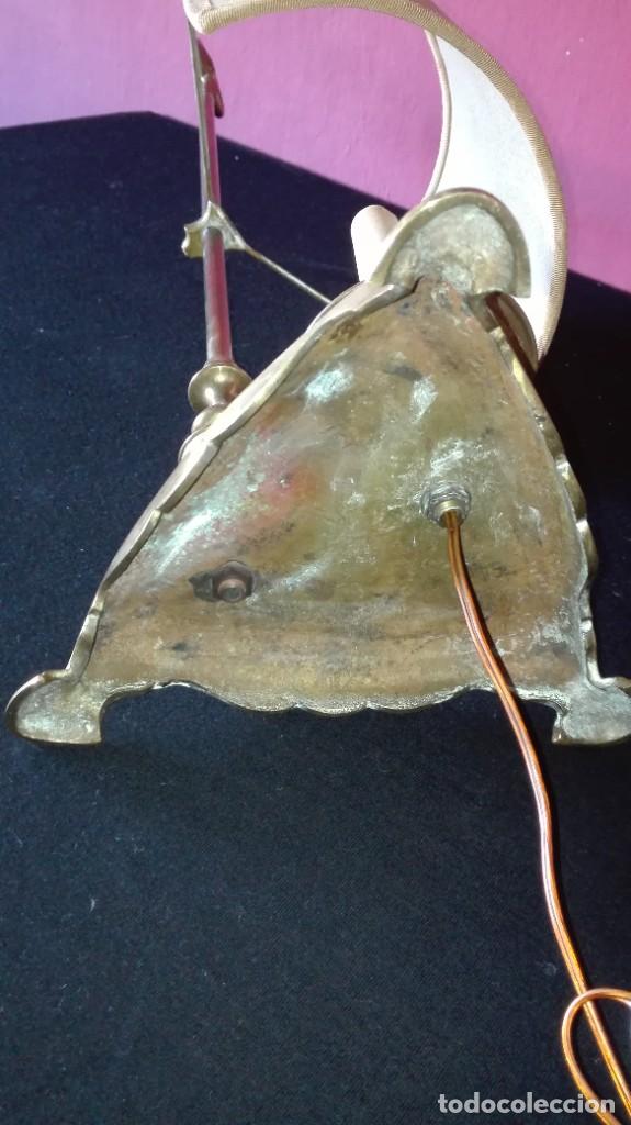 Antig&uuml;edades: ANTIGUA LAMPARA DE BRONCE - Foto 23