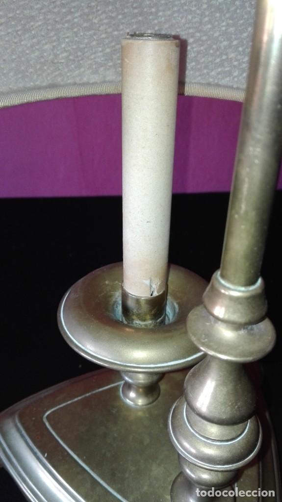 Antig&uuml;edades: ANTIGUA LAMPARA DE BRONCE - Foto 24