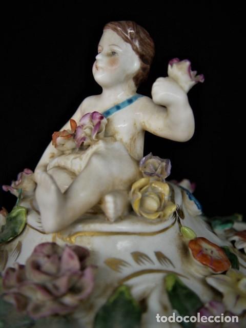 Antig&uuml;edades: Jarr&oacute;n de porcelana con tapa - Foto 4