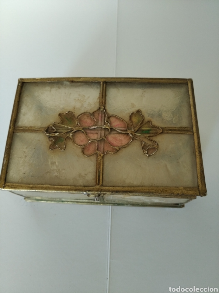 Antig&uuml;edades: Joyero madre perla antiguo - Foto 4