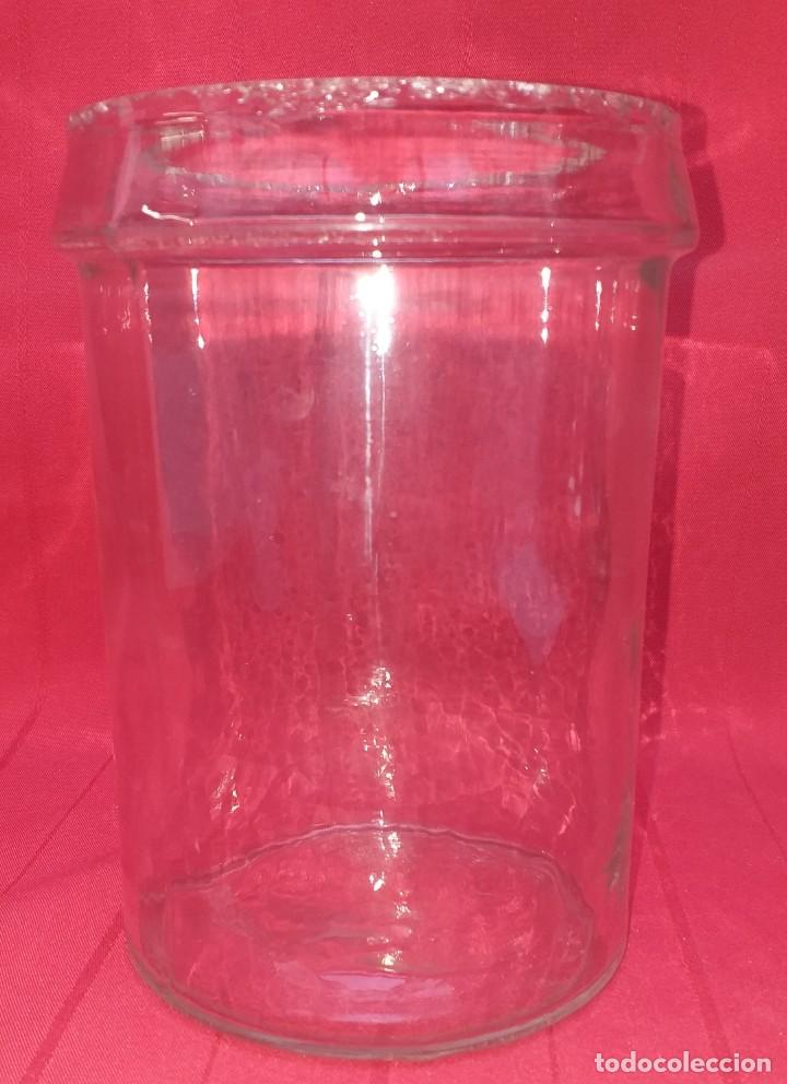 Antig&uuml;edades: TARRO DE CRISTAL - Foto 3