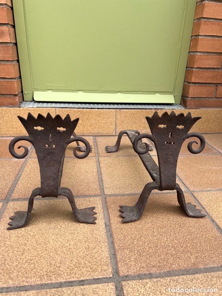 Antig&uuml;edades: MORILLOS ESPECTACULARES ORIGINALES GAUDI CONTEMPORANEOS ANTIGUOS DISE&Ntilde;O PICASSO HIERRO FORJADO