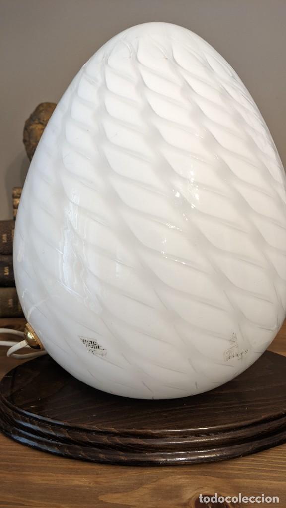 Antig&uuml;edades: MURANO EGG LAMP / LAMPARA HUEVO MURANO - Foto 4